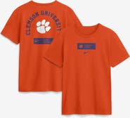 Nike Men's Nike Orange Clemson Tigers Primetime Crew T-Shirt