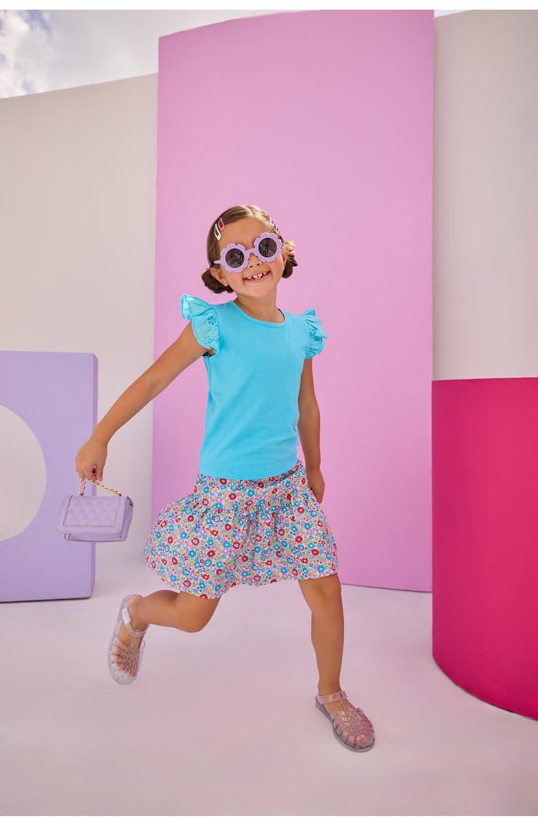 BISBY Kids' Floral Sadie Jumpsuit, Alternate, color, Lilac Primrose