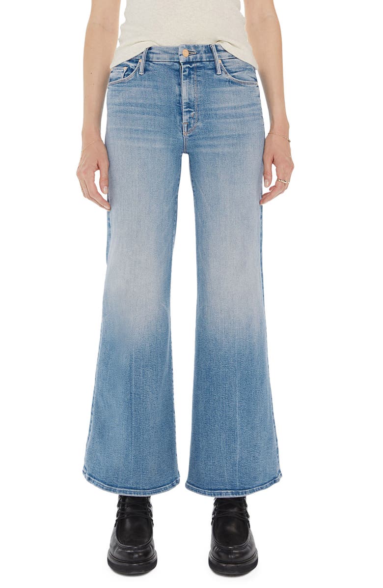 MOTHER The Roller High Waist Wide Leg Jeans, Main, color,
