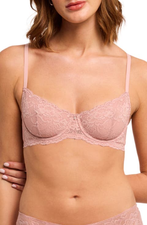 Flirt Lace Underwire Demi Bra