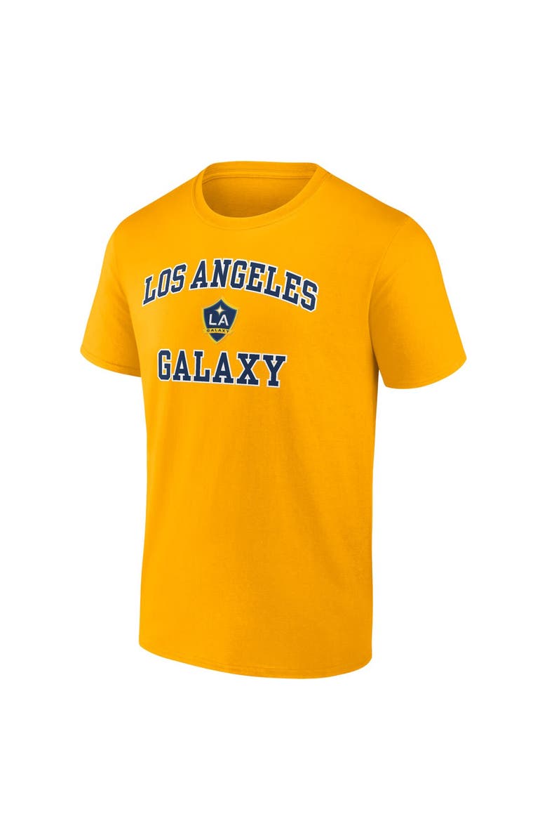 FANATICS Men's Fanatics Branded Gold LA Galaxy Heart & Soul T-Shirt, Alternate, color, Gold