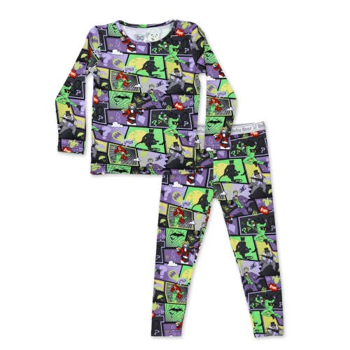Bellabu Bear Kids' Batman Baddies Set Of 2 Piece Pajamas In Batman Baddies