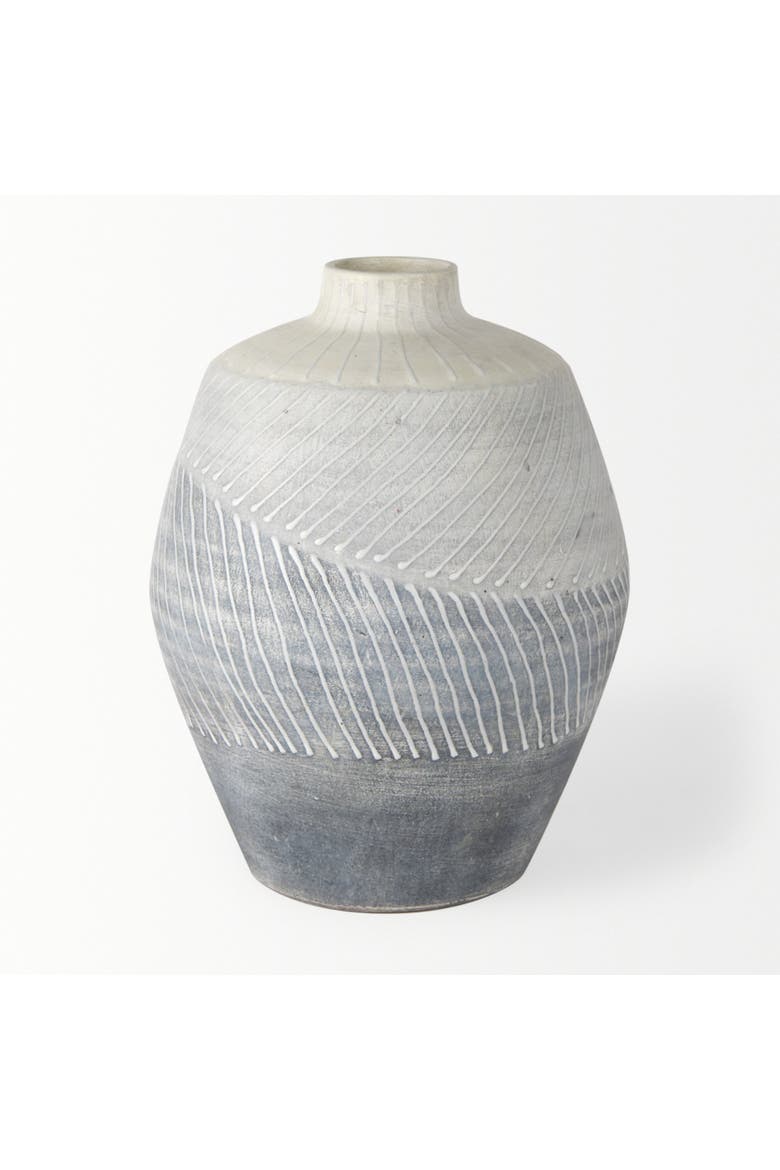 Blume Textured Vase, Alternate, color, Grey