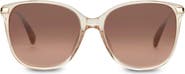 TOMS Sandela 55mm Gradient Square Sunglasses