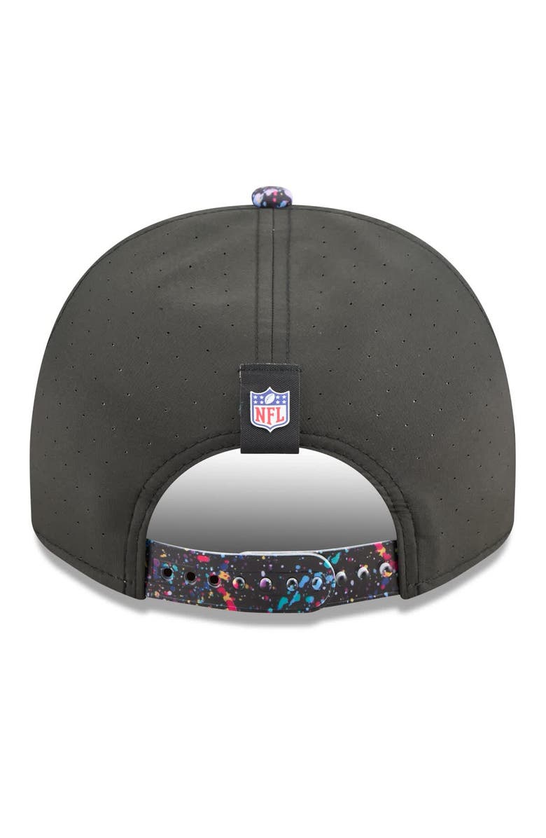 New Era Men
s New Era Black Houston Texans 2025 NFL Crucial Catch A-Frame 9FIFTY Snapback Hat, Alternate, color, Black