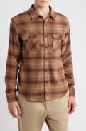 Brixton Bowery Plaid Flannel Button-Up Shirt