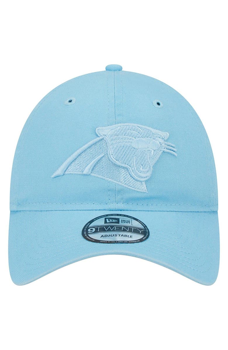 New Era Men's New Era Light Blue Carolina Panthers Core Classic 2.0 Brights 9TWENTY Adjustable Hat, Alternate, color,
