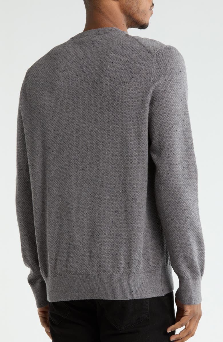 Scotch & Soda Textured Stitch Sweater, Alternate, color, Castlerock