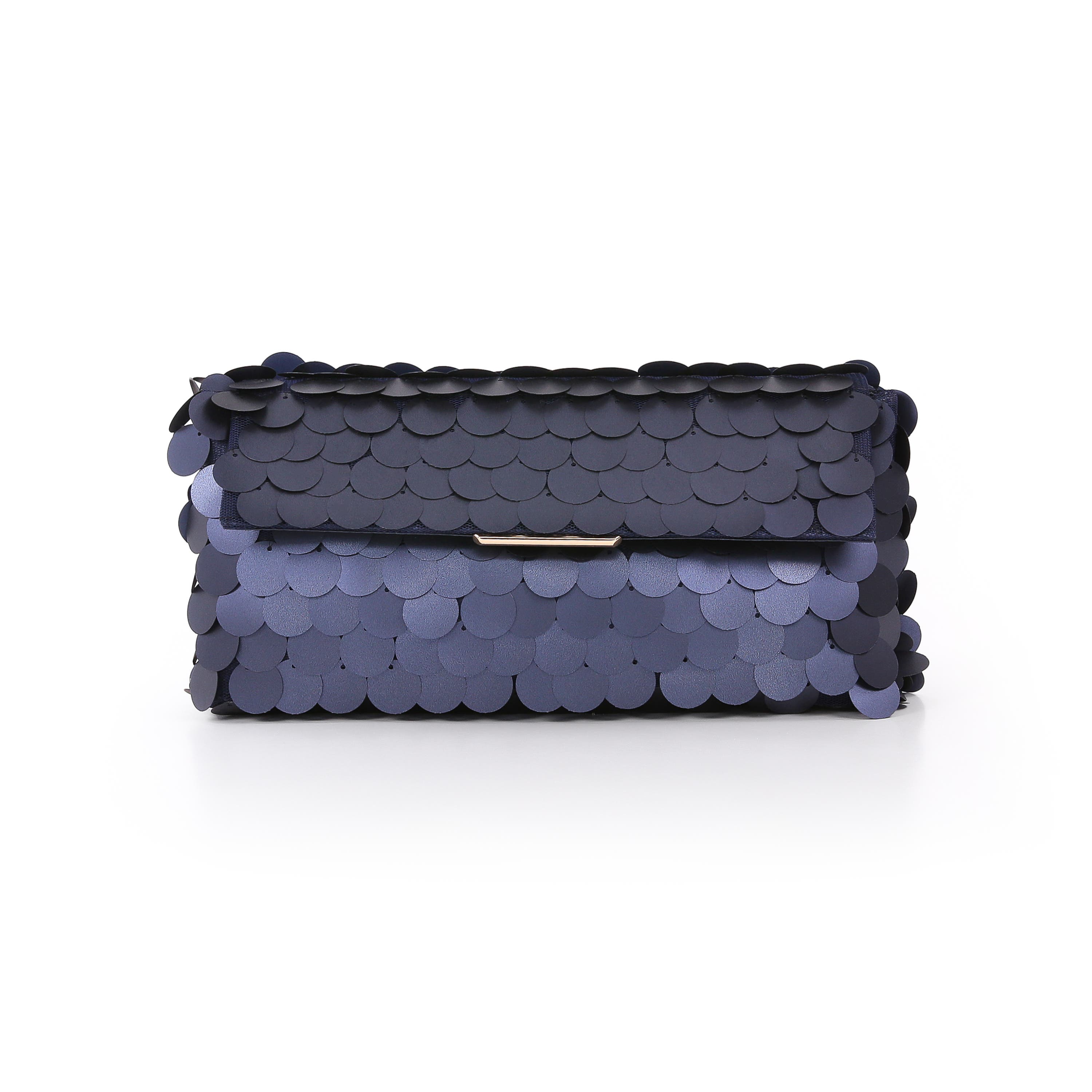 Kit Payette Sequin Envelope Clutch, Main, color, Multi Navy