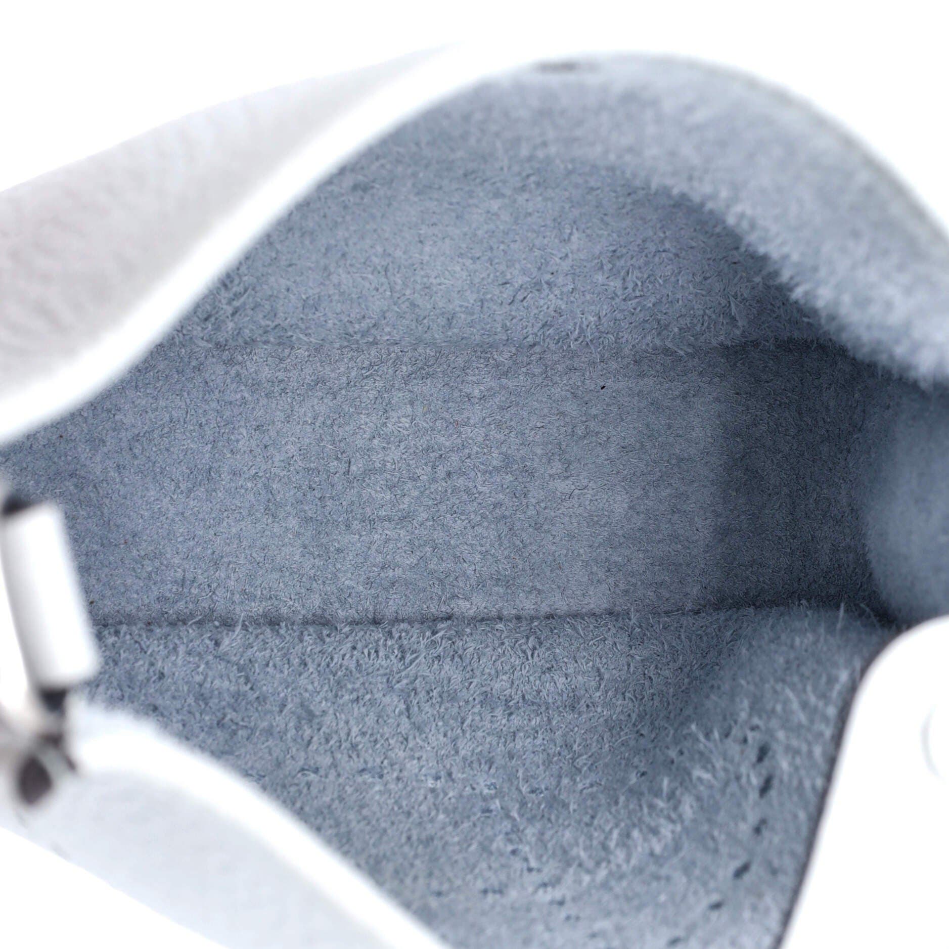 Pre-Owned Hermes Evelyne Bag Gen III Clemence TPM, Alternate, color, Bleu Pale