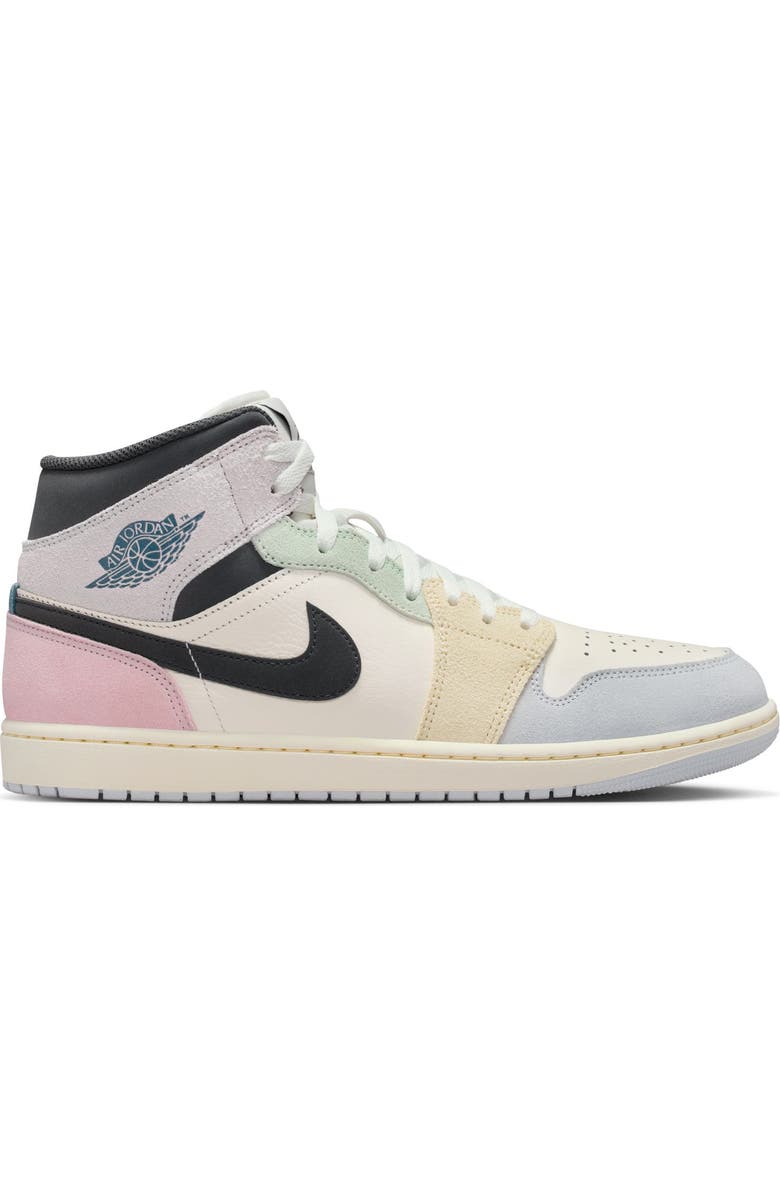 Jordan Air Jordan 1 Mid SE Basketball Sneaker, Alternate, color, Sail/ Iced Jade