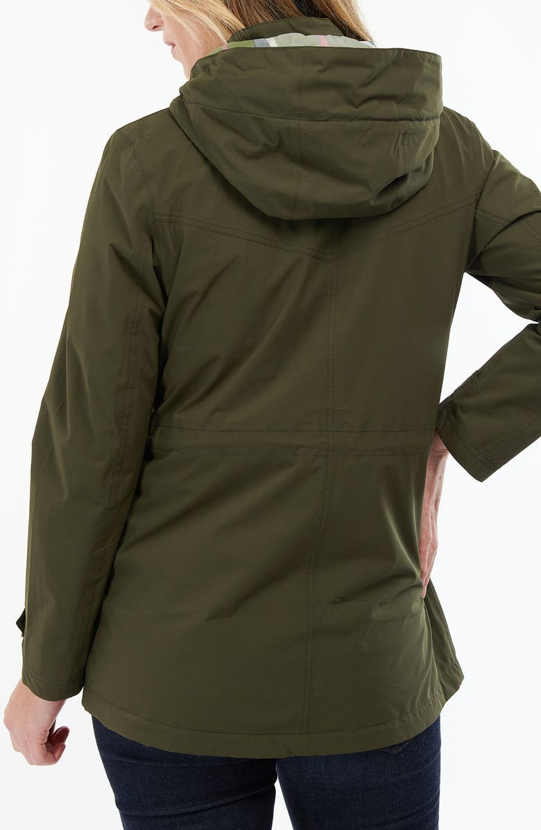 Barbour Clyde Waterproof Rain Jacket, Alternate, color, 