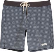 Fair Harbor The Nautilus Floral Print Board Shorts