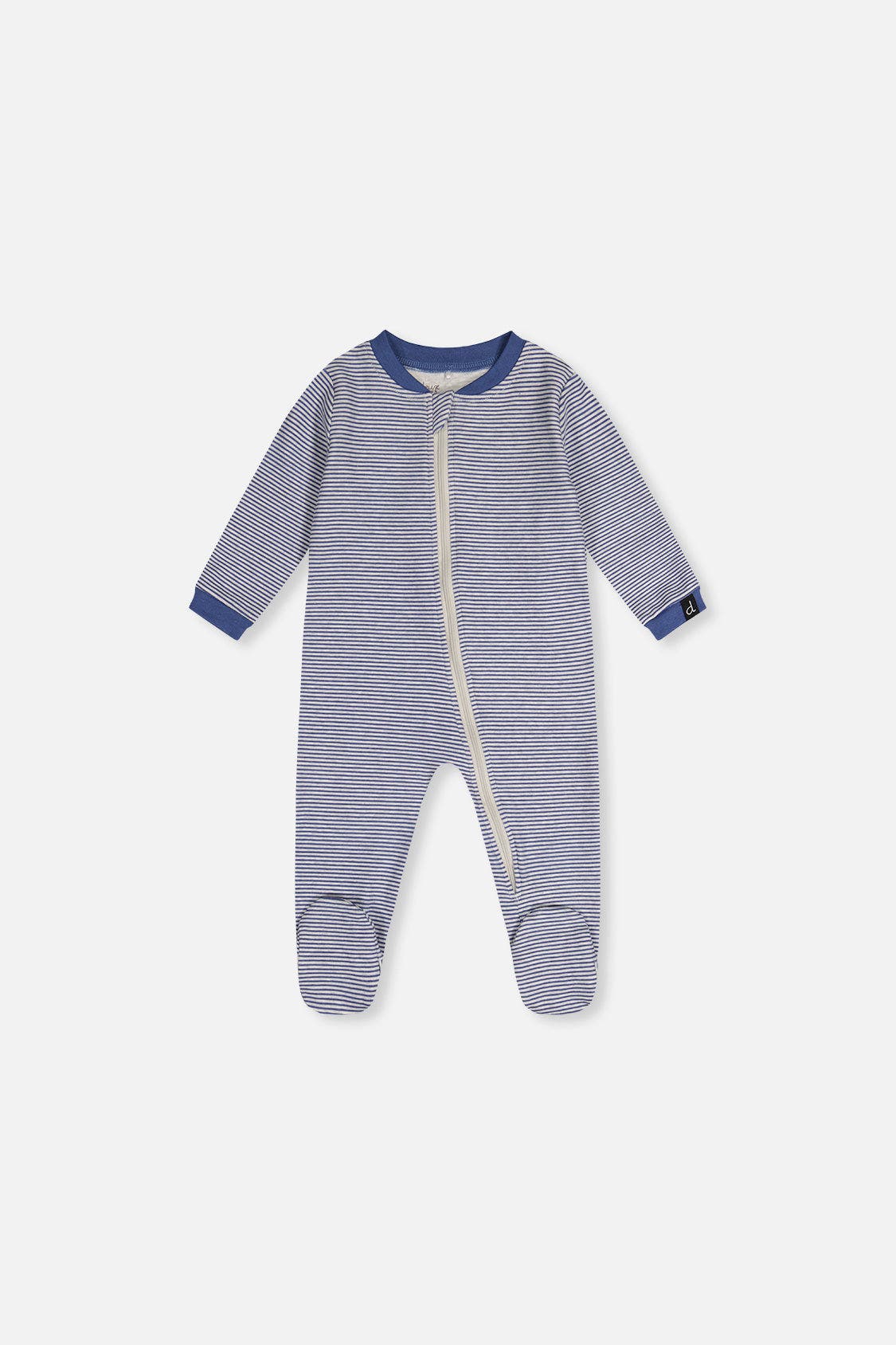 selected Blue Printed Stripes