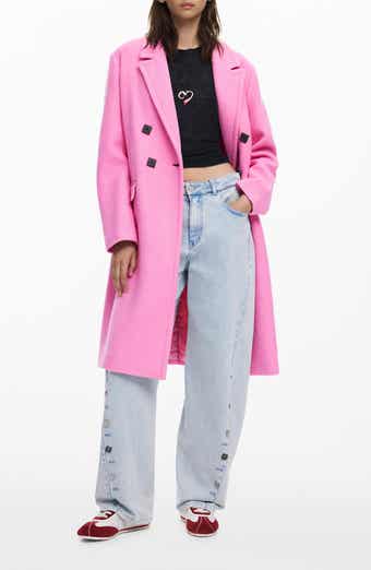 Desigual Double Breasted Overcoat