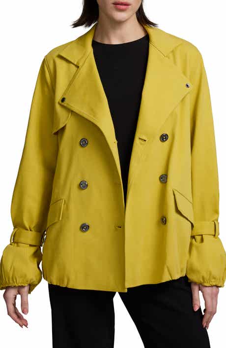 NIC+ZOE Femme Camerelle Twill Double Breasted Jacket