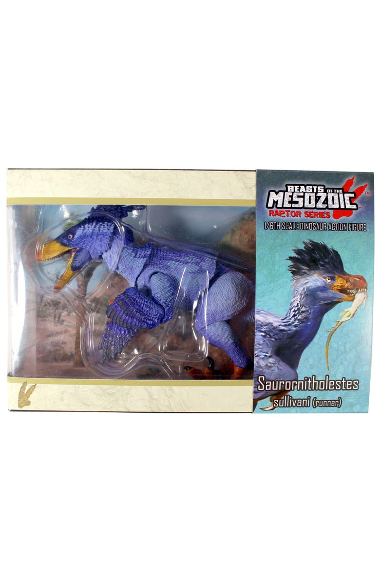 Beasts of the Mesozoic Saurornitholestes Sullivanidinosaur Action Figure, Alternate, color, Multicolored