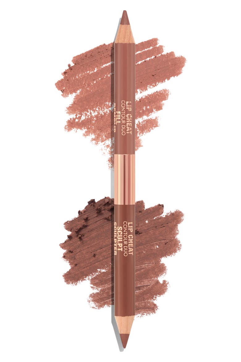 Lip Cheat Contour Duo Lip Liner, Main, color, MEDIUM