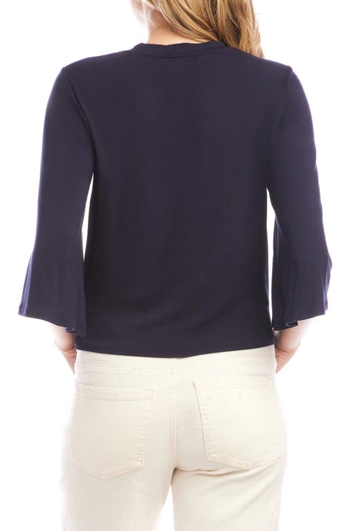 Karen Kane Drape Front Jersey Top