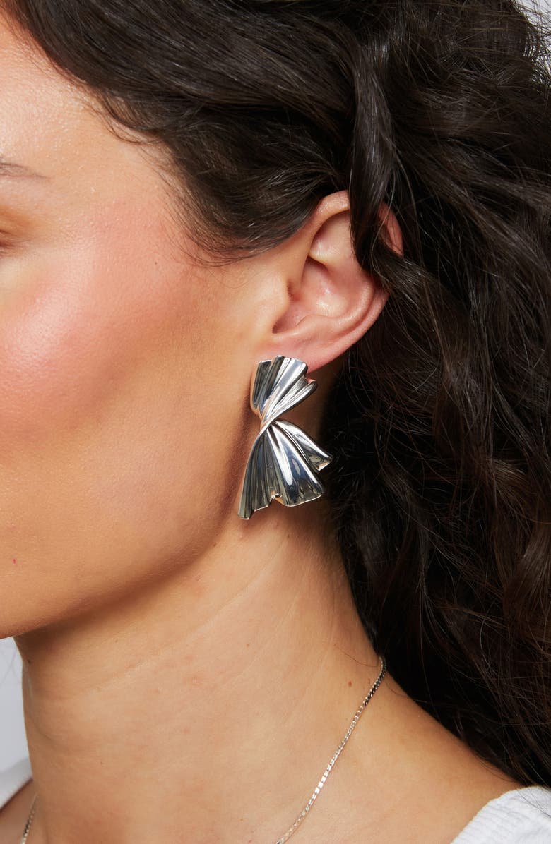 MIRANDA FRYE Monica Earrings, Alternate, color, Silver