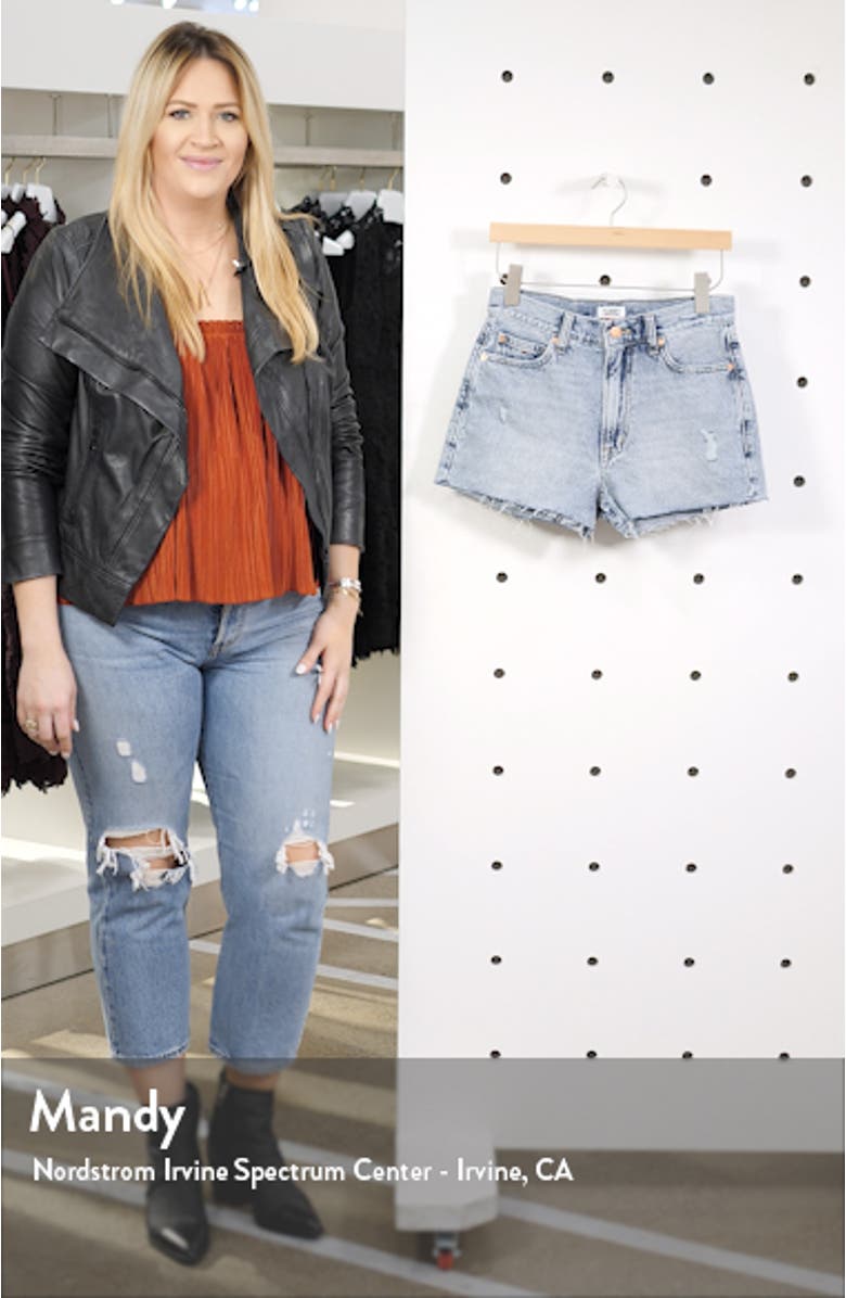 Cutoff Denim Shorts, sales video thumbnail