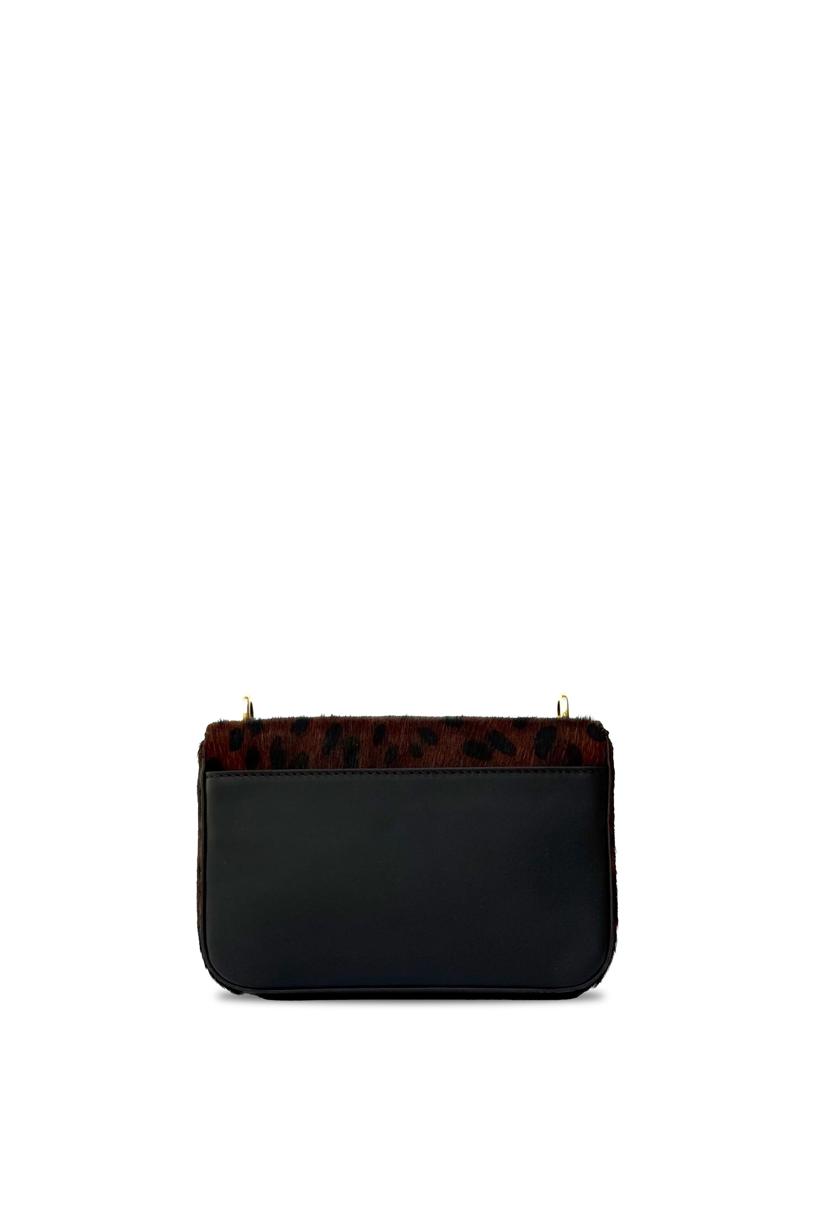 The Tilly Hair-On Leather Bag, Alternate, color, Dark Leopard