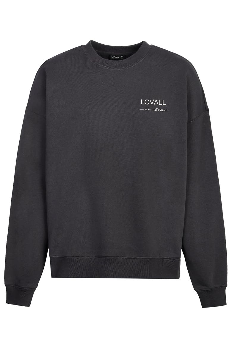 ALL SZN Oversized Sweatshirt, Alternate, color, Shadow
