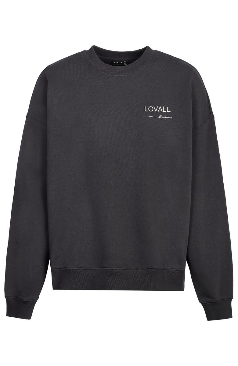 LOVALL ALL SZN Oversized Sweatshirt, Alternate, color, Shadow