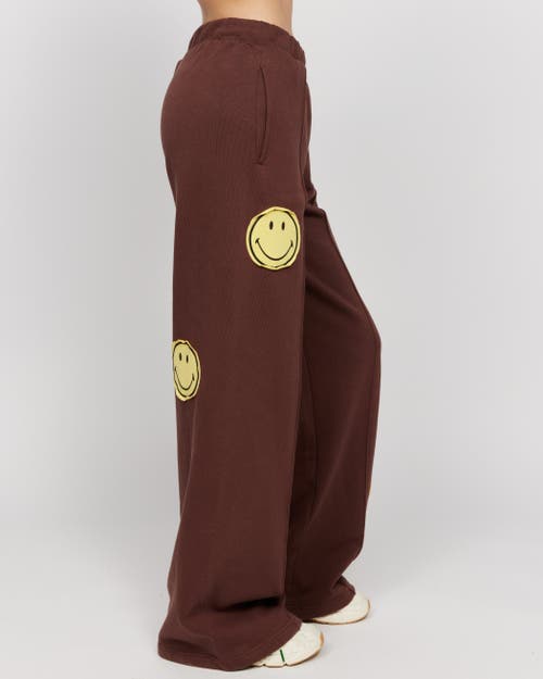Samii Ryan Smiley Straight Leg Pants In Brown
