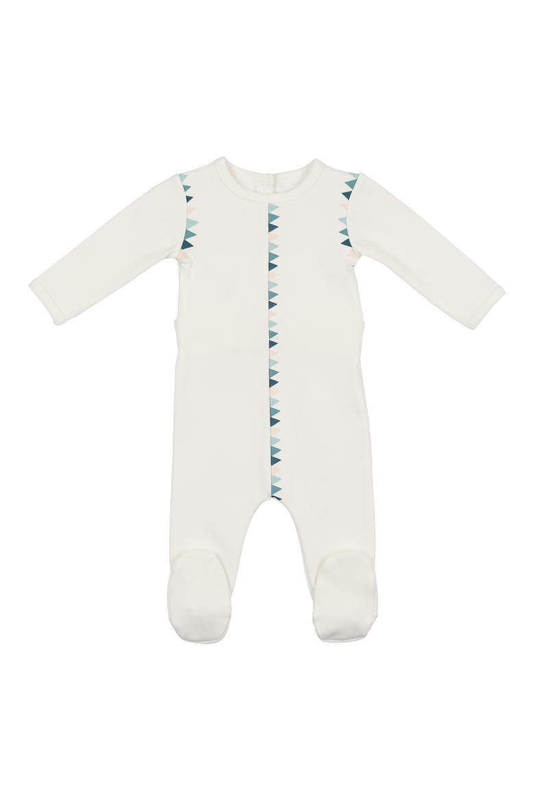 Manière Triangle Cotton Blend Footie | Nordstrom