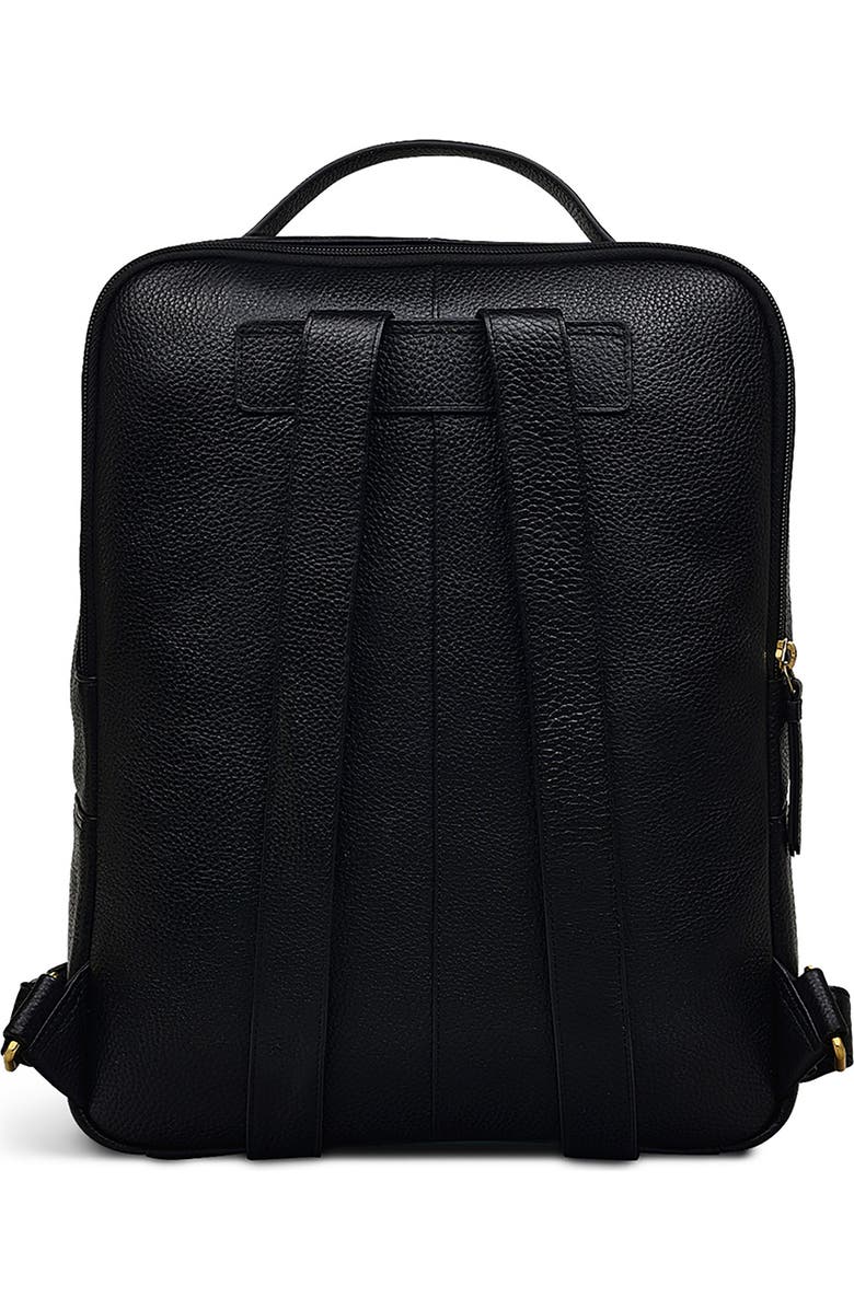 Radley Sunny Dene Leather Backpack, Alternate, color, Black
