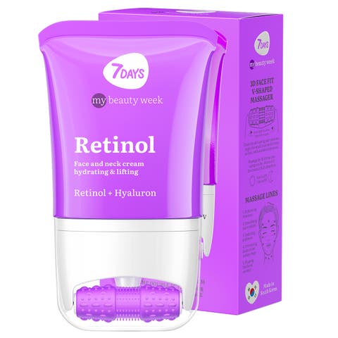 Face moisturizer with Retinol for Firming & Lifting effect with 3D Massage Applicator