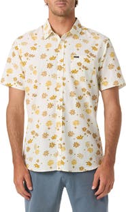 O'Neill Oasis Floral Short Sleeve Button-Up Shirt