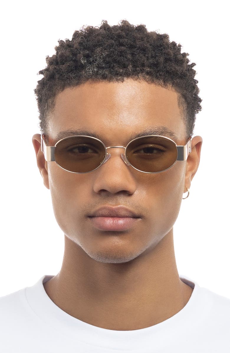 AIRE Mars 51mm Oval Sunglasses, Alternate, color, 