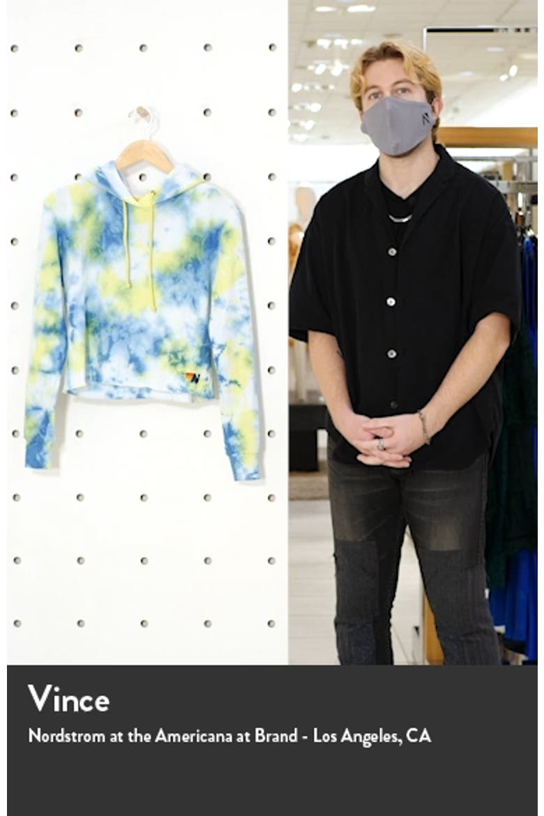 Tie Dye Crop Hoodie video