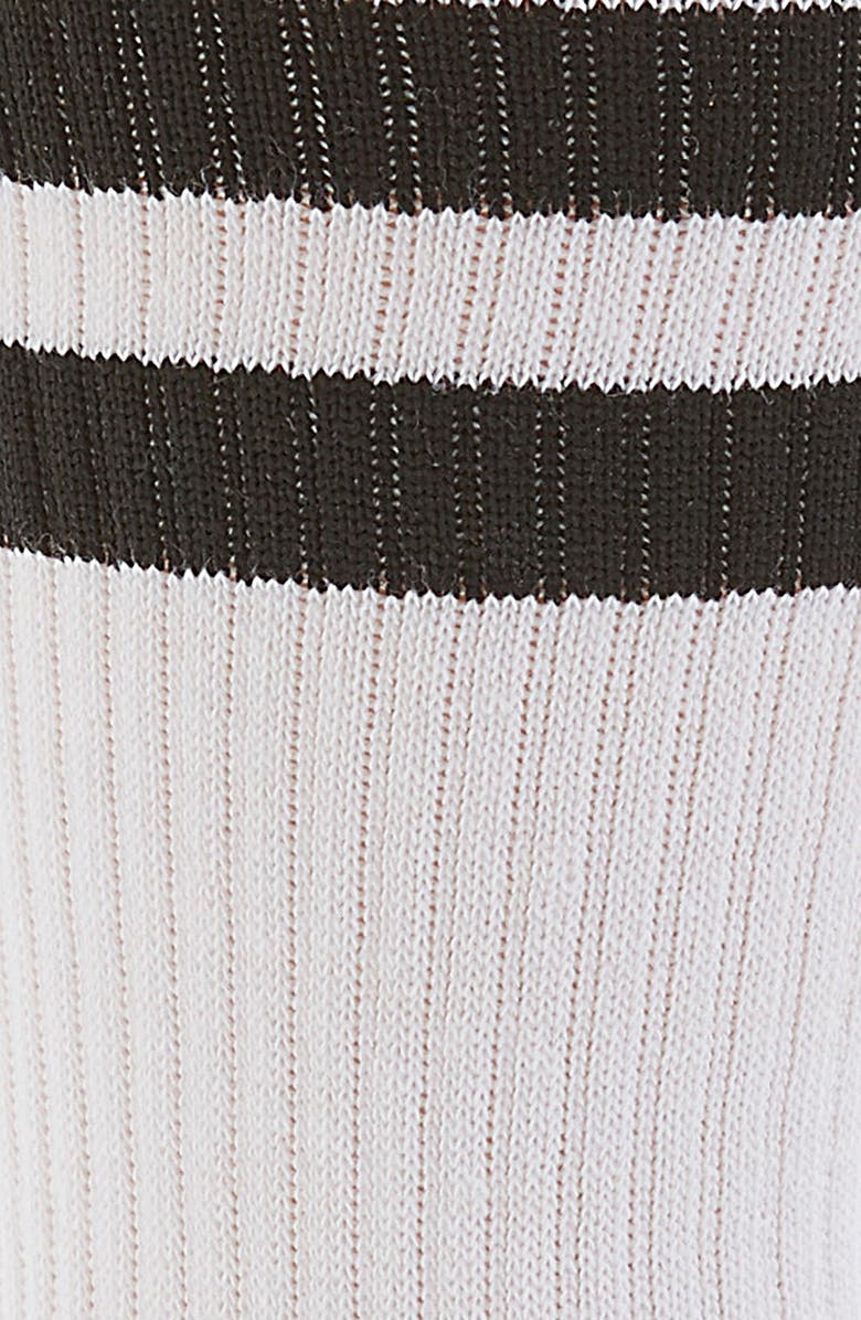 Topman Stripe Crew Socks, Alternate, color, 