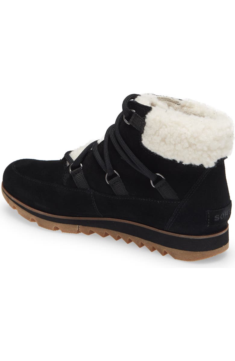 SOREL Harlow<sup>™</sup> Waterproof Faux Shearling Lined Chelsea Bootie, Alternate, color,