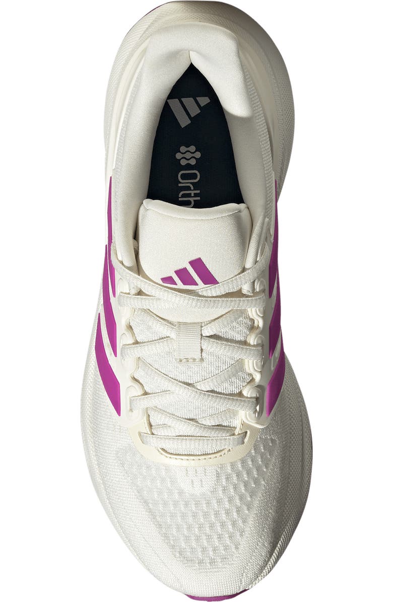 adidas Ultrarun 5 Running Shoe, Alternate, color, Off White/ Purple/ Black