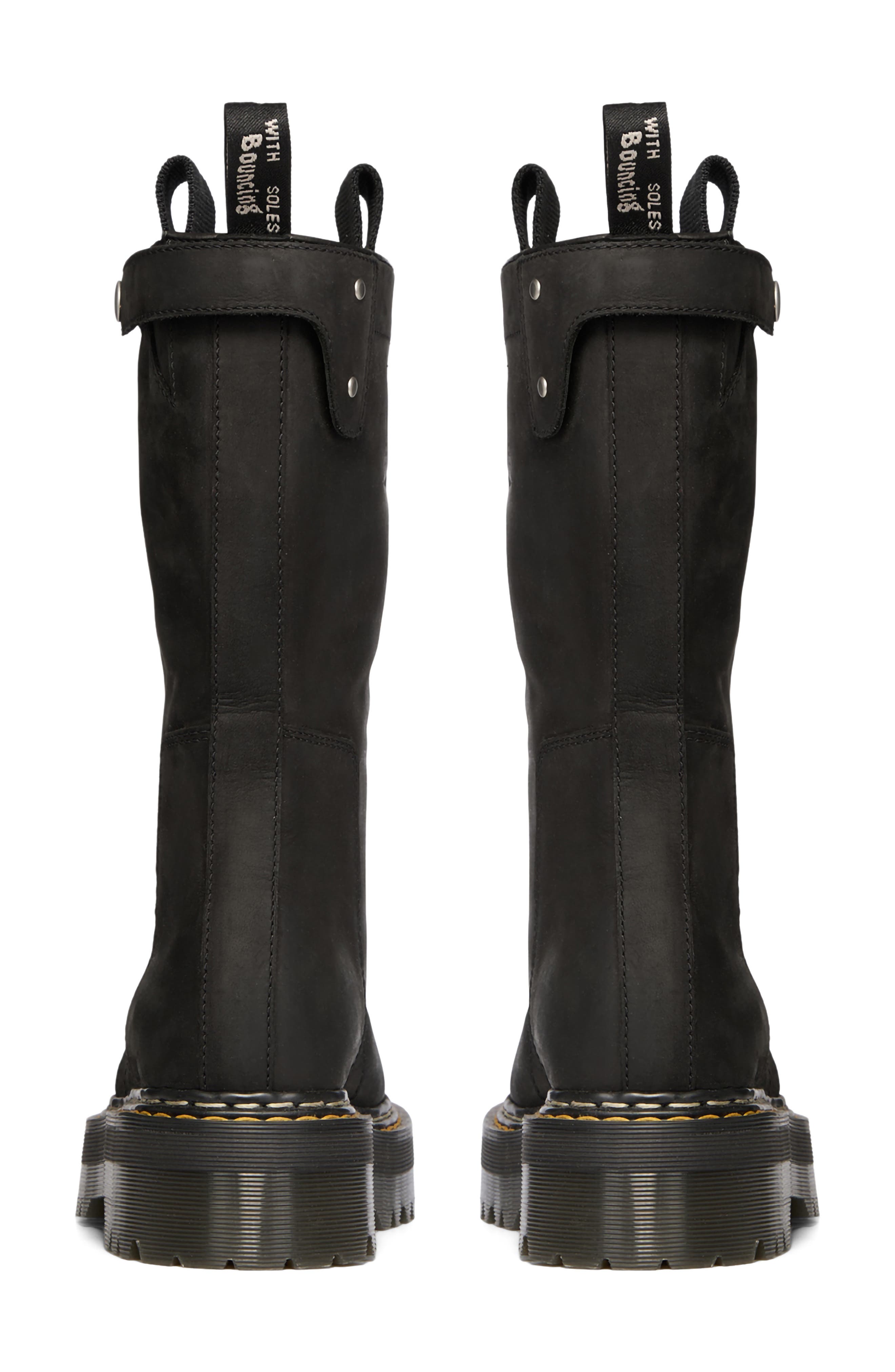 x Dr. Martens Quad Sole Pull-On Boot, Alternate, color, BLACK