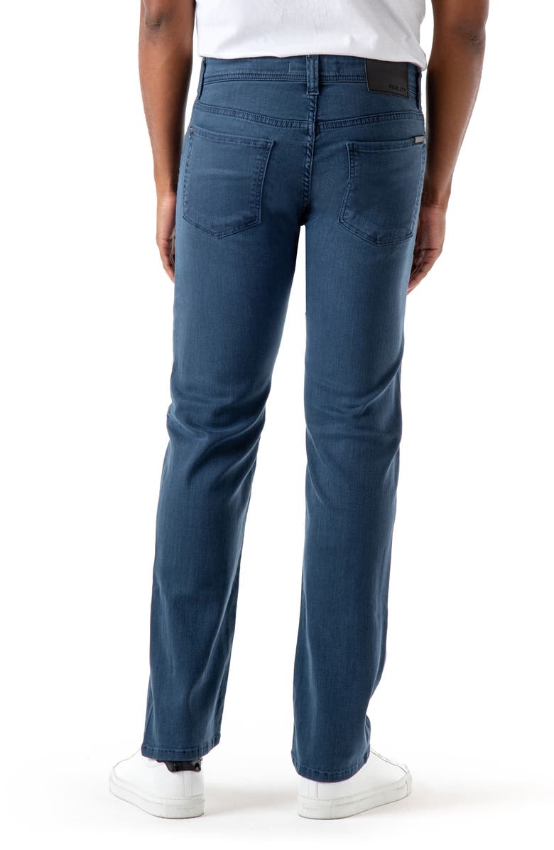 Fidelity Denim Jimmy Slim Straight Leg Jeans, Alternate, color, Port