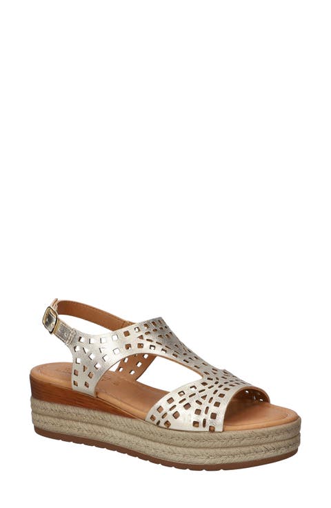Ann-Italy Perforated Wedge Sandal (Women)