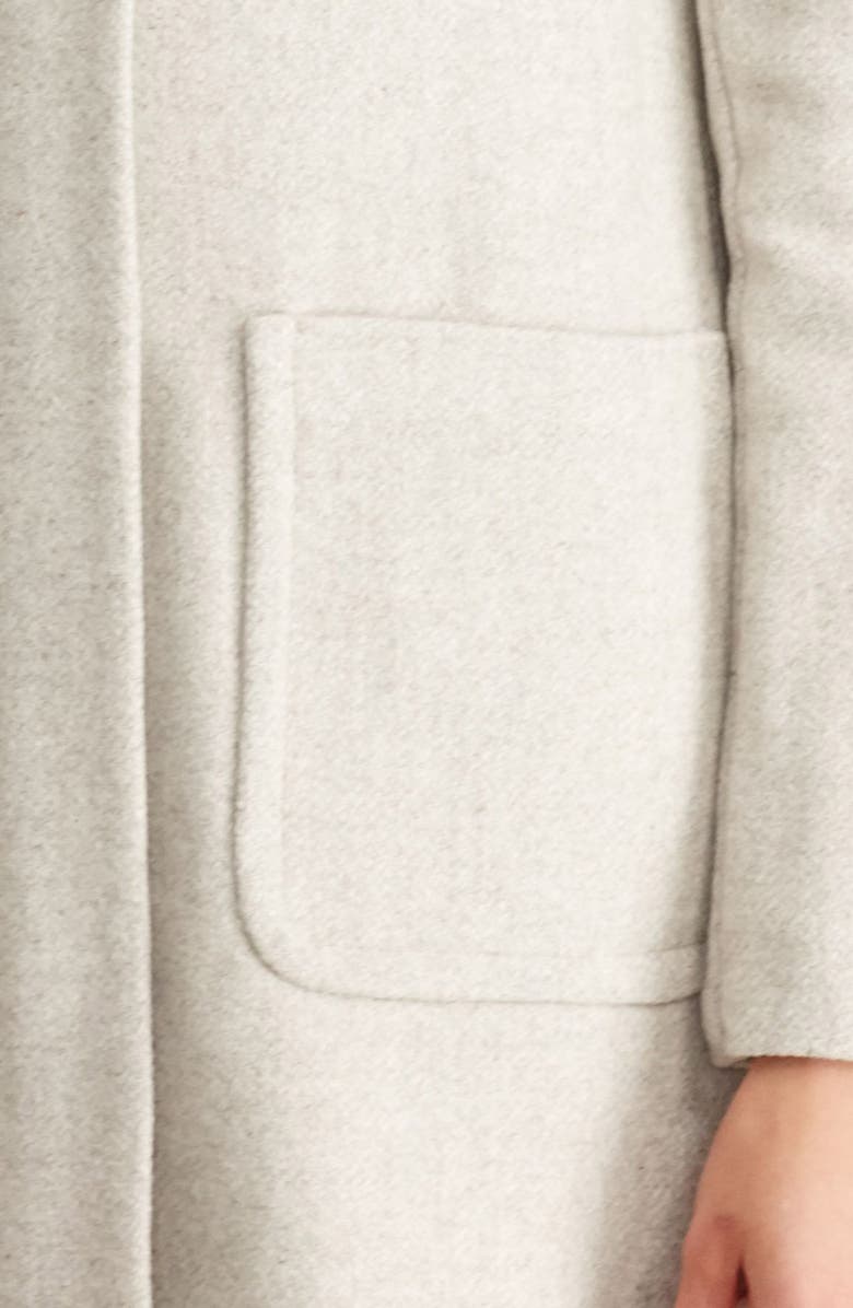 Lauren Ralph Lauren Wool Blend Coat with Faux Fur Collar, Alternate, color, 