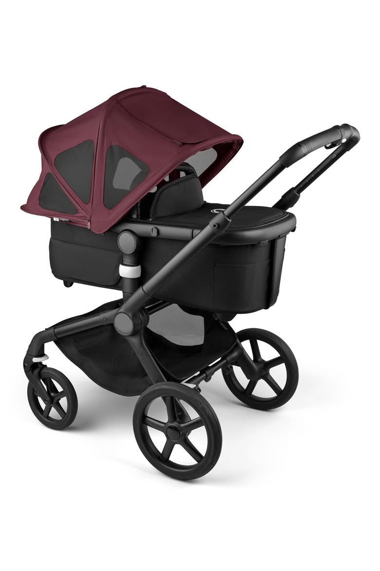 Breezy Sun Canopy for Kangaroo, Fox 5 or Cameleon 3 Strollers, Alternate, color, DARK CHERRY