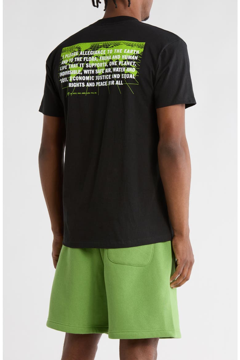 Pledge Allegiance Graphic T-Shirt, Alternate, color, BLACK