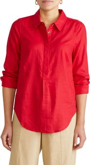 Universal Standard Elbe Stretch Shirt