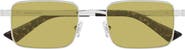 Bottega Veneta 53mm Rectangular Sunglasses