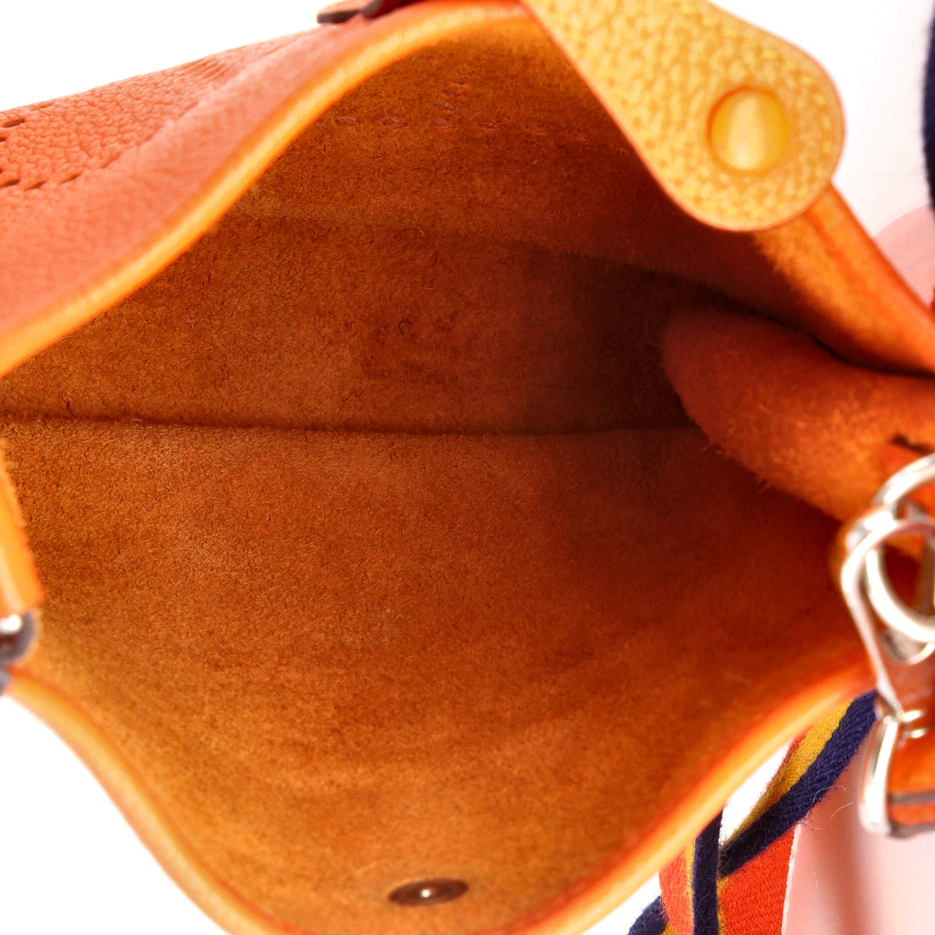 Pre-Owned Hermes Evelyne Bag Gen III Clemence TPM, Alternate, color, Feu