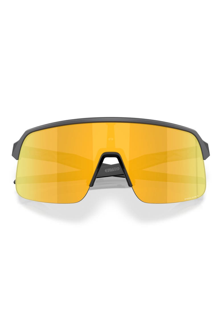 134mm Prizm™ Rectangular Sunglasses, Alternate, color, MATTE CARBON