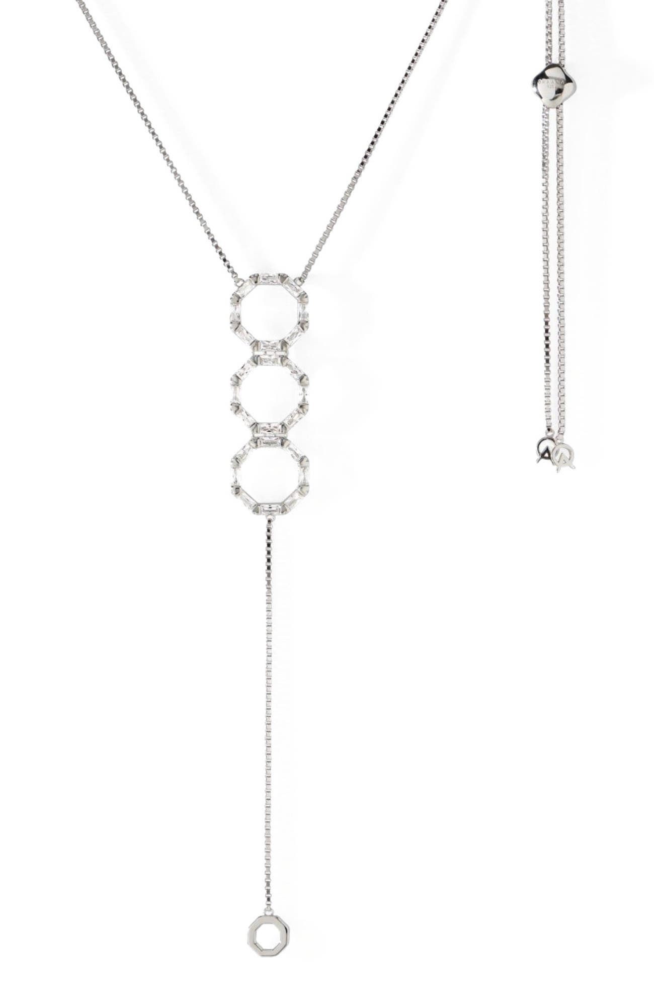 Sterling Silver/White CZ