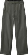 MANGO Straight Leg Suit Pants